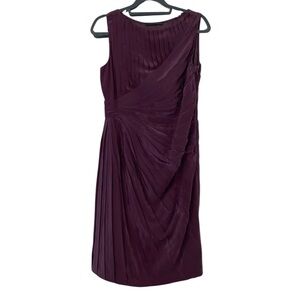 Alberta Ferretti purple silk dress